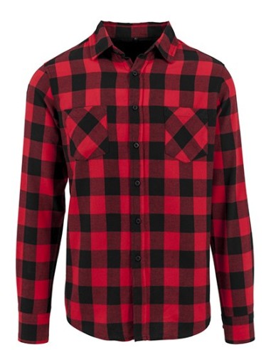 B-BY031-Checked Flannel Shirt
